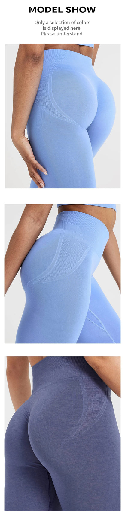 TKITK Seamless Tight Pants Gym Leggings Womens Workout Yoga Pants Soft High Waist Outfits Fitness Sports Wear.