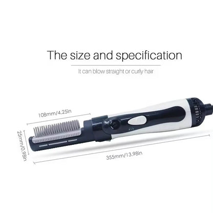 Professional Hair Dryer Machine 3 in 1 Multifunction Hair Styling Tools Hairdryer Pro Hair Curler Straightener Dryer Comb Brush.