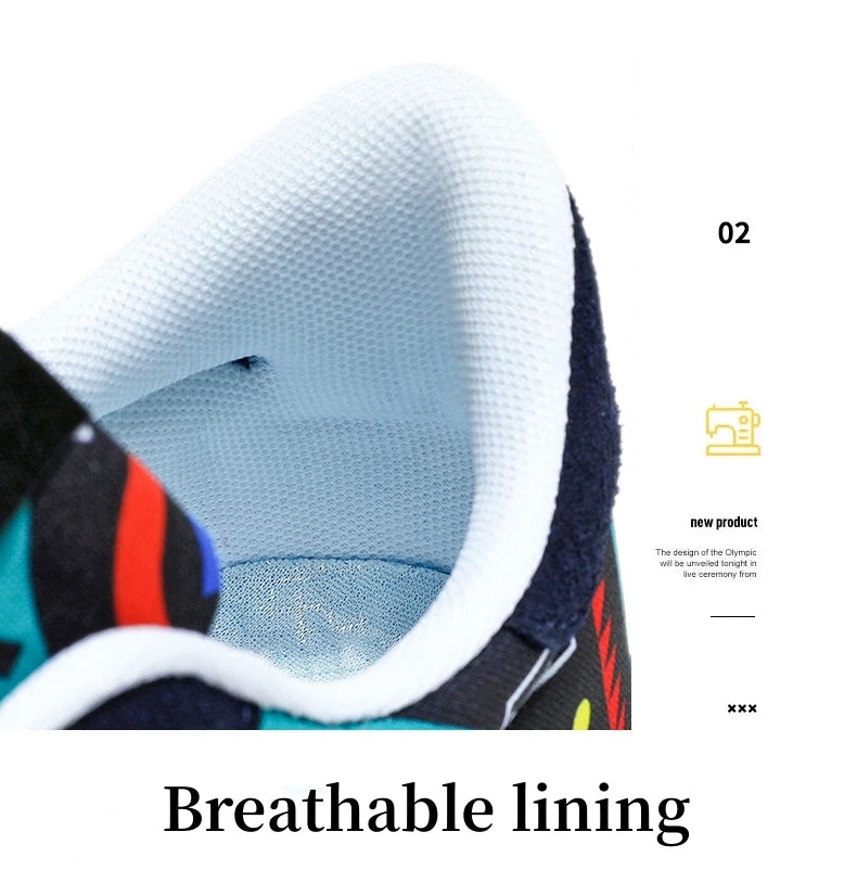 High quality Red Vulcanized Shoes For Men Unisex Casual Sneakers 46 Size Fashion Graffiti Flat Sneakers Men Skateboard Shoes.