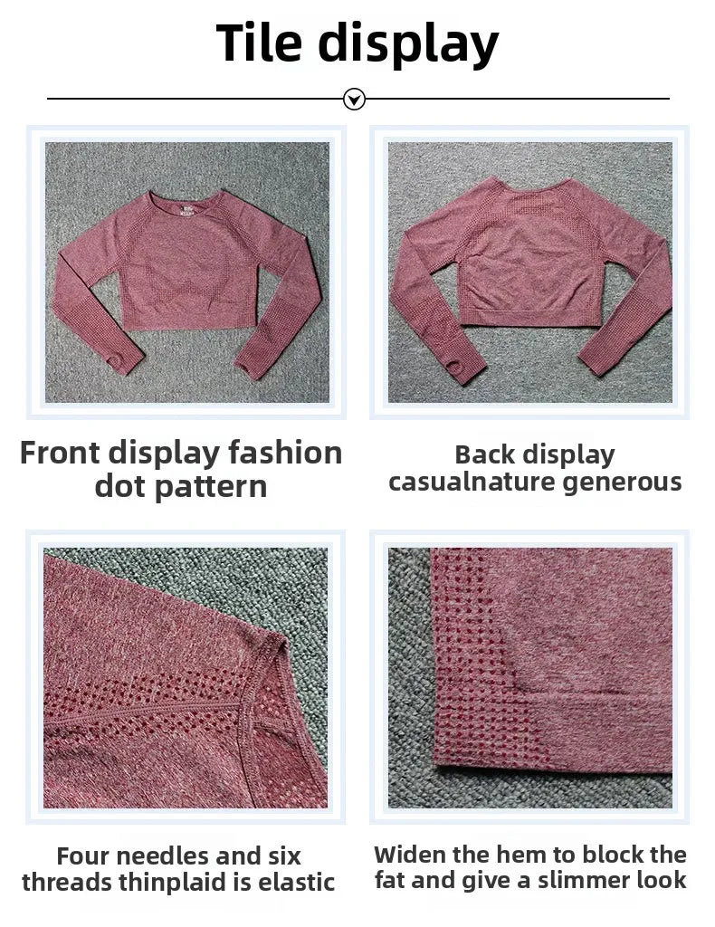 Seamless Dot Dot Yoga Suit High Waist Outdoor Sports Vest Running Quick Dry Top Fitness Yoga Pants Set Exercise Workout Clothes.