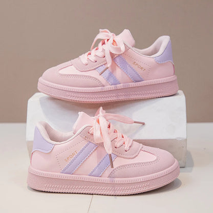 Children Tennis Shoes 2025 New Simple Kids Sneakers for Girls Patchwork Non-slip Boys Causal School Running Sneakers Non-slip