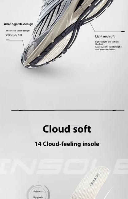 Xtep Little Basque Sportschuhe, Unisex, 2024, Sommer-Vintage-Sportschuhe, bequem, rutschfest, langlebig 876319320003.