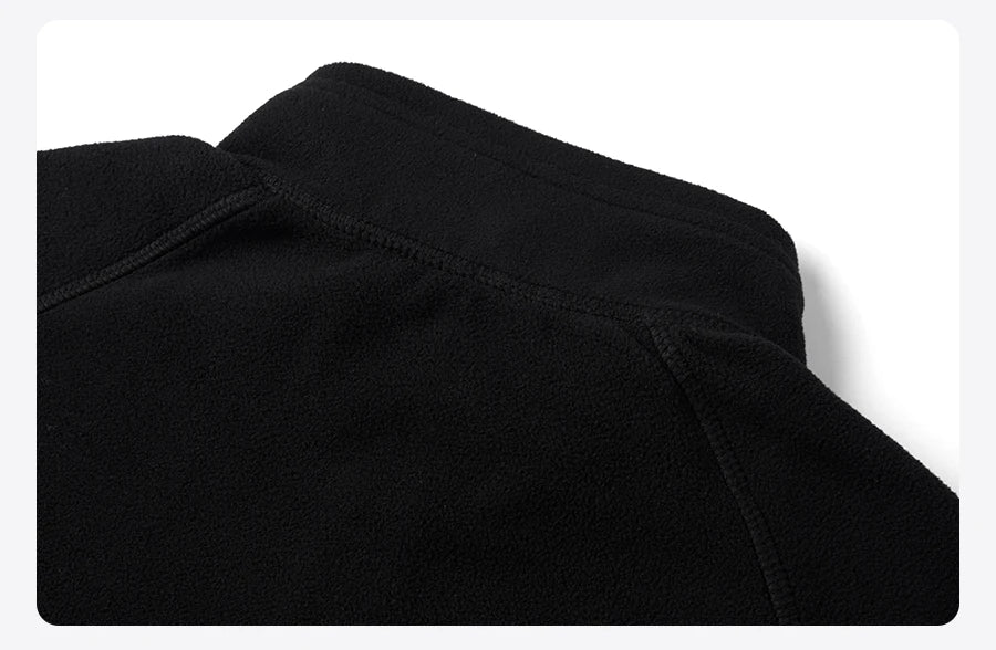 SIMWOOD 2025 Autumn Winter Men's Anti Static Polar Fleece Jacket 300gsm Anti-Electricity Coat Regular Fit Warm Fleece for Daily