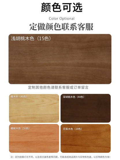 Solid wood double desk against the wall Long table Household simple modern student writing desk Study table Office computer desk