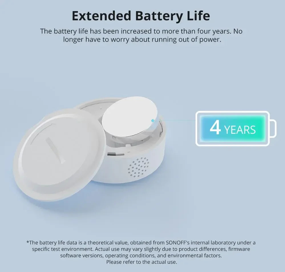 SONOFF SNZB-02P SNZB 02P Zigbee Temperature and Humidity Sensor Sonoff ZB Bridge-P Thermometer Detector Smart Home Via Ewelink.