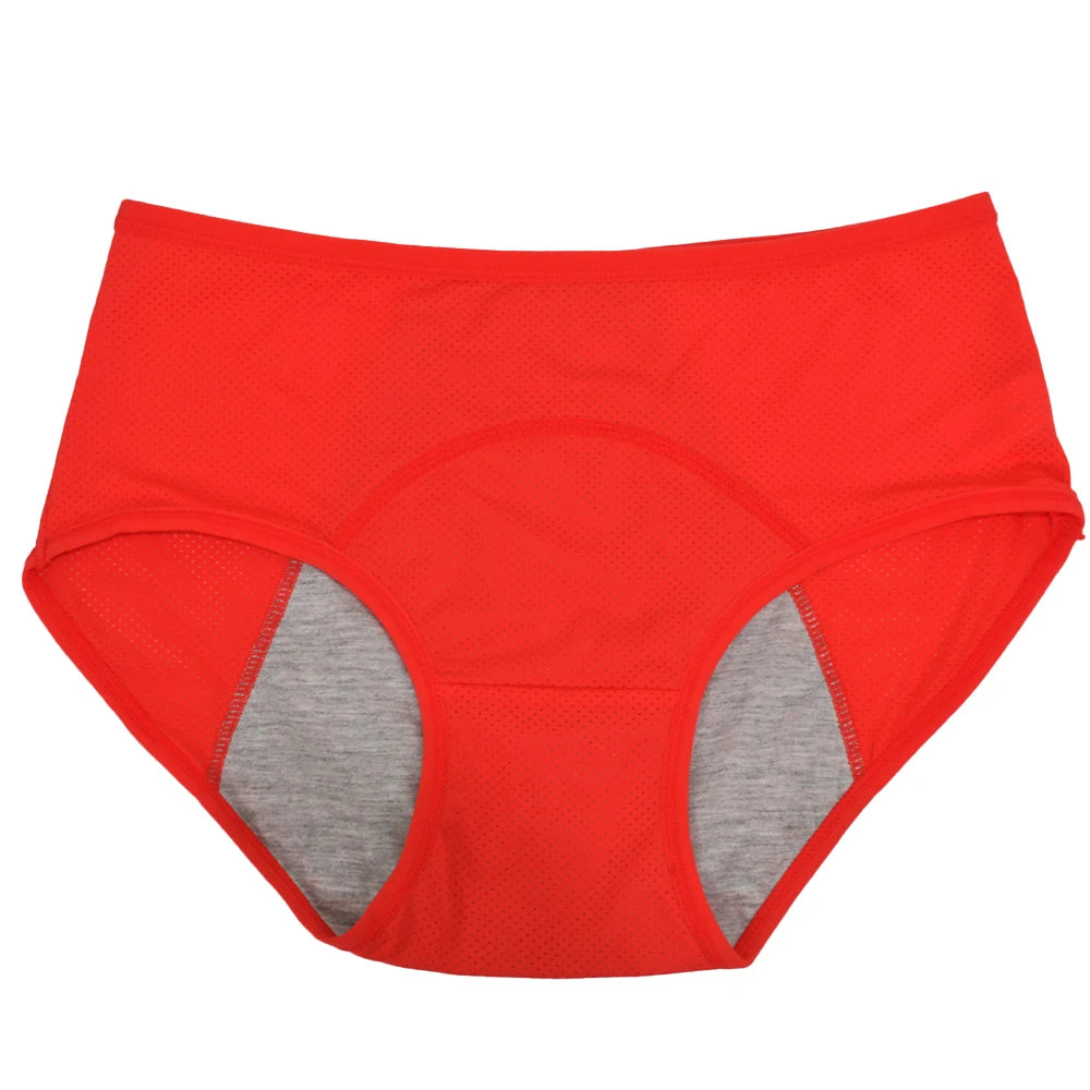 Menstrual Panties Women's menstrual underwear - leak proof and breathable - mid waist size m to 8XL menstrual hygiene pants exam.
