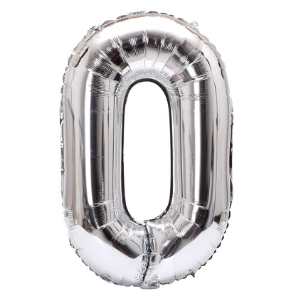 32 Zoll Regenbogen-Farbverlaufs-Zahlen-Folienballon 1-9 für Kindergeburtstag, Party-Dekoration, Babyparty, Brautparty, weitere Optionen verfügbar