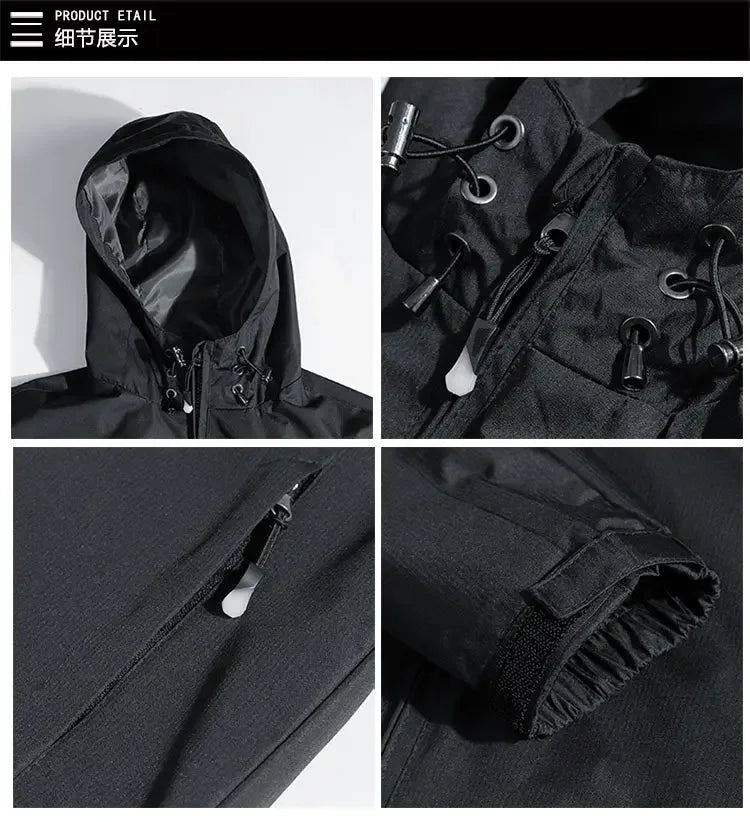 2026 Spring Autumn Motorcycle Jacket Red Bull Logo Printed Jacket Autumn Men's Zip Jacket Red Bull Logo Men's Jacket S-5XL.