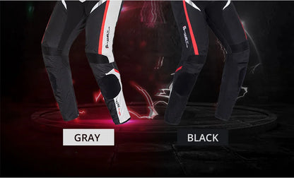 Waterproof Motorcycle Jacket Pant Suit Cold-proof Motorbike Jacket Men Motocross Riding Clothing CE Protective Gear Size M-5XL