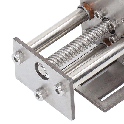 Achsen-Schiebetisch-Set, Splitter, stabile Leistung, 1,7 A, CNC-Achsen, Schiebetisch-Set, 100 mm Hub, 12 V, DIY für Holzbearbeitung