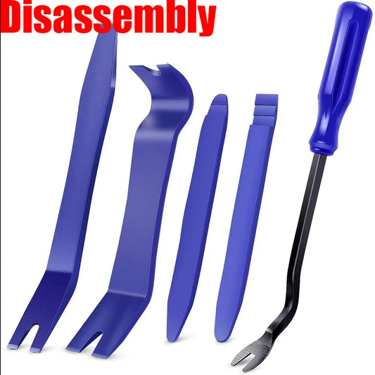 Auto Werkzeugset Tür Armaturenbrett Radio Panel Demontage Innenraum Kunststoffclips Reparatur Installationskit langlebig und praktisch für Auto-Innenausstattung