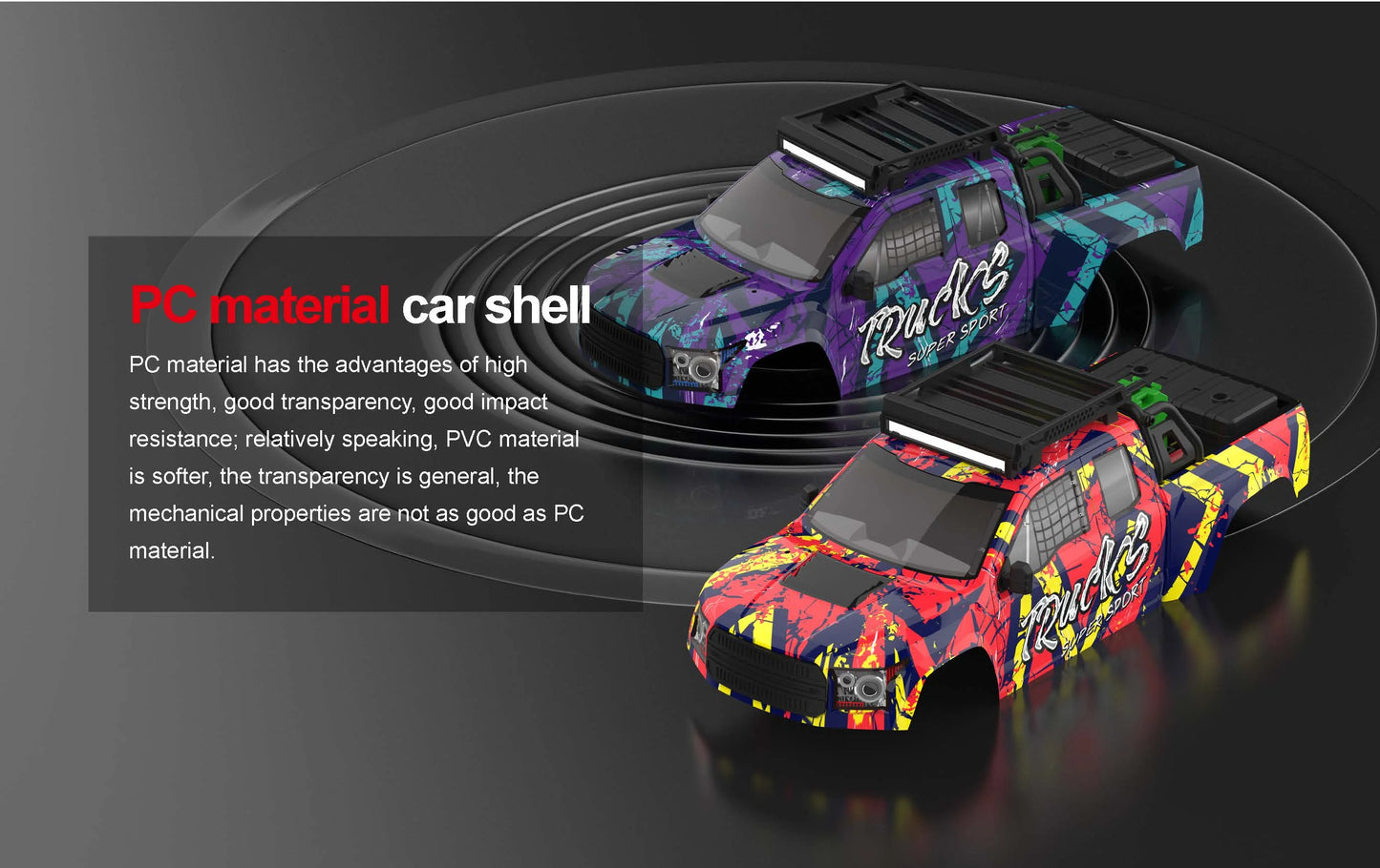 Teeggi 1/14 4WD High Speed Rc Off-road Car 100KM/H Brushless motor 3S Remote Control Truck Drift Racing Cars Toys For kid Gifts.