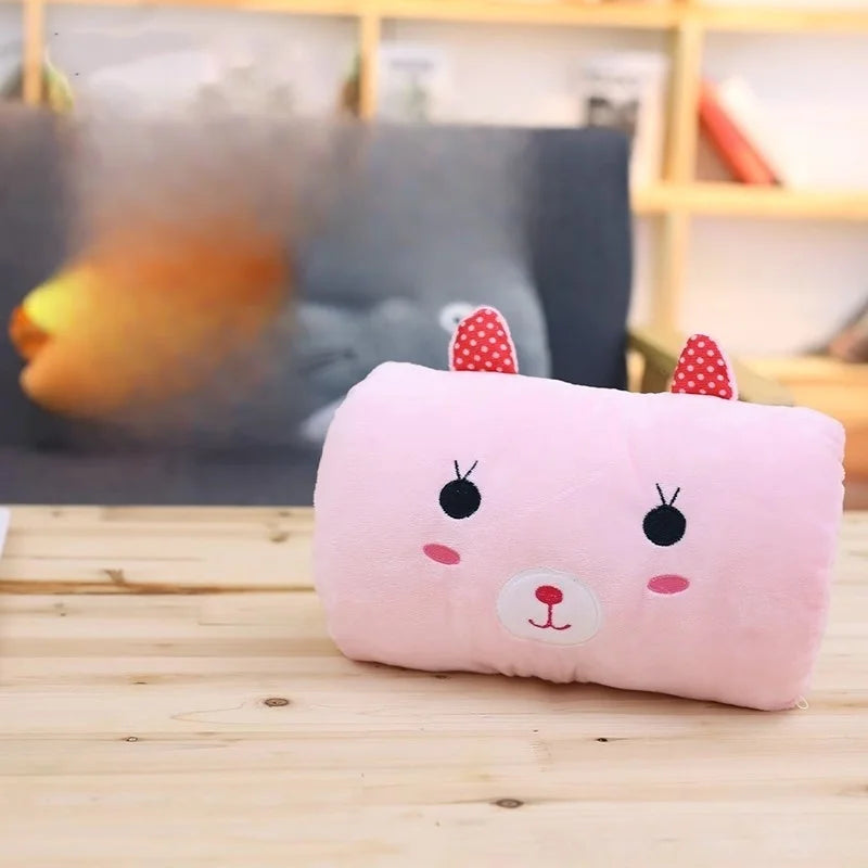 kids cute gift winter cartoon plush suho hand pillow hand warmer, weak hero class 1 arm pillow, Children's Gift.
