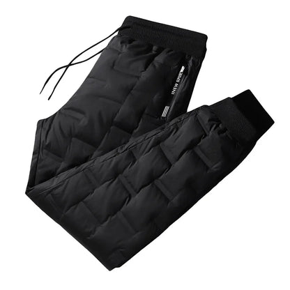 Winter Duck Down Pants Men Outdoor 8XL 7XL 6XL Plus Size Warm Padded Thicken Waterproof Thermal Trousers Windproof Male Jogger.