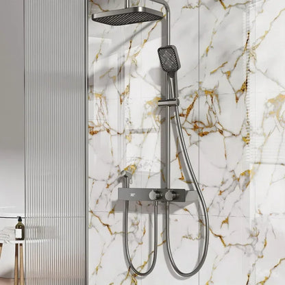 10PCS Waterproof 3D Ceramic Tile Sticker Imitation Marble Self Adhesive Wall Floor Sheet for Home Renovation Decoration Use