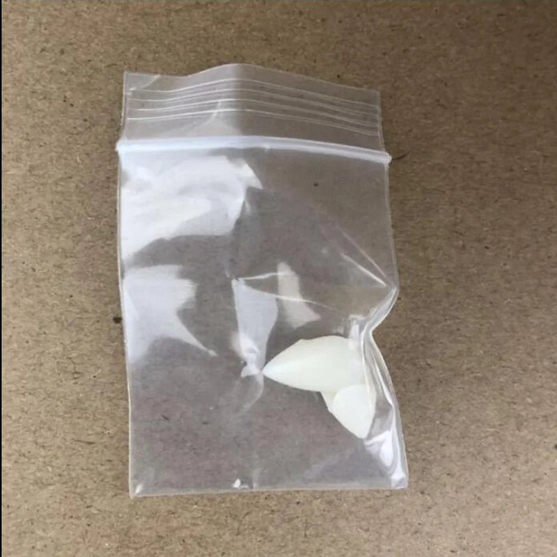 Neue 4 größe Vampire Zähne Fangs Zahnersatz Requisiten Halloween Kostüm Requisiten Party Favors Urlaub DIY Dekorationen horror erwachsene für kinder.