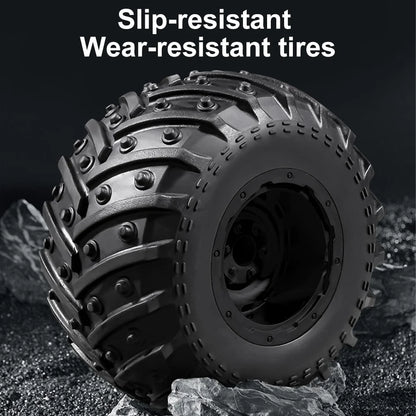 RC Off-road Car Toy 2.4G High Speed Remote Control 1:14  Bigfoot Climbing Model Car Shock Absorber With led light.