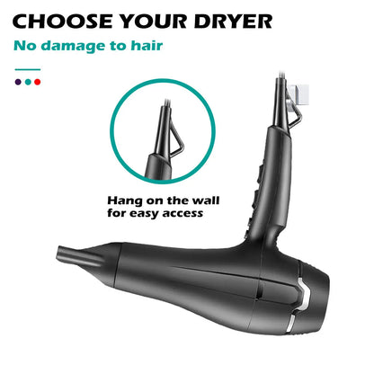 VGR professional multi gear adjustable hair dryer hair salon household high-power distributed air nozzle cold hair dryer V-450.