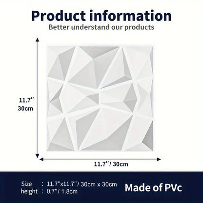 30x30cm 3D Wall Panel 3D wall stickers Relief Art Wall Panel Stickers Living Room Kitchen Bedroom Home Decor Party back