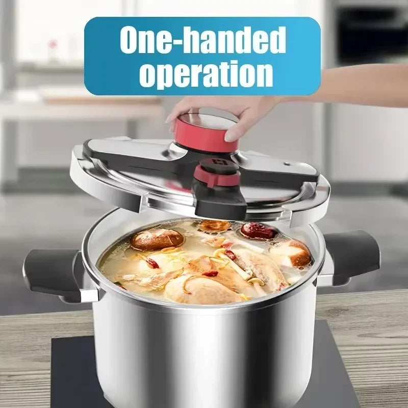 Pressure Cooker Multifunctional Pressure-Limited Explosion-proof Pressure Cooker Stainless Steel Kitchen Pressure Pot.