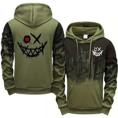 Men's Tracksuit Daily Autumn Winter Casual Hoodies Jogging Splash-ink Sweatshirts Top Mens Sweatpants Fashion Comfortable Sports.