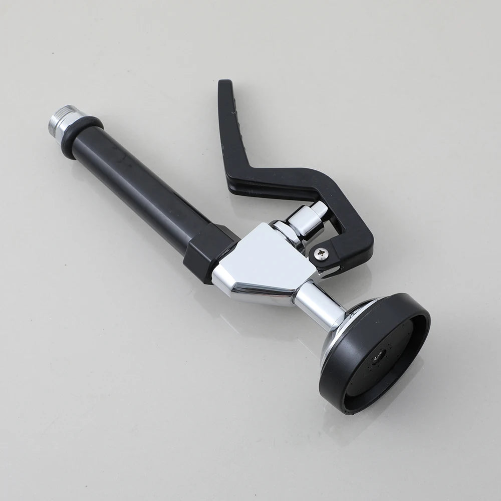 KEMAIDI Commercial Kitchen Faucet with Pull Down Sprayer Industrial Pre Rinse Spring Faucets Mixer for Kitchen Multi-Functional