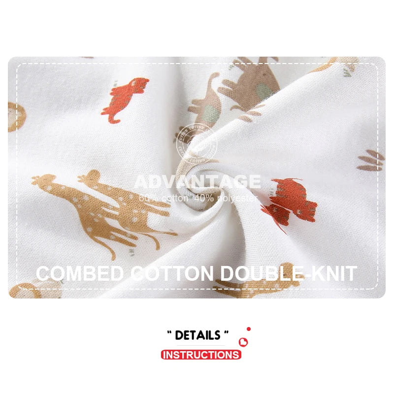 5 Teile/los Vier Jahreszeiten Mode Cartoon Kurzarm Baby Junge Mädchen Bodys Weiche Neugeborenen Onesies Kleidung.