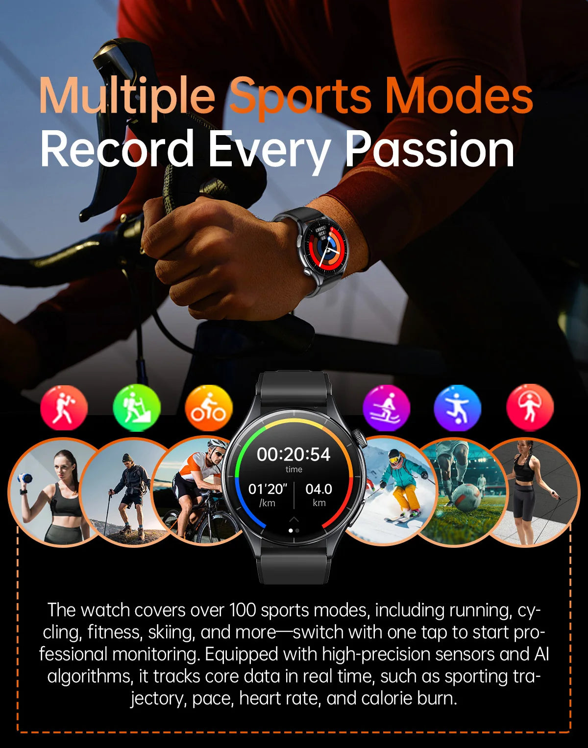 2025 New For HUAWEI Health MonitorUric Acid Blood Pressure Blood oxygen Body Analysis Smart Watch ECG+PPG Clock Smartwatch Men