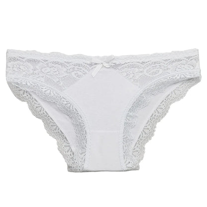 Cotton Briefs Lady 5 PCS/SET Lace Panty Underpants Seamless Panties For Women Lingerie.