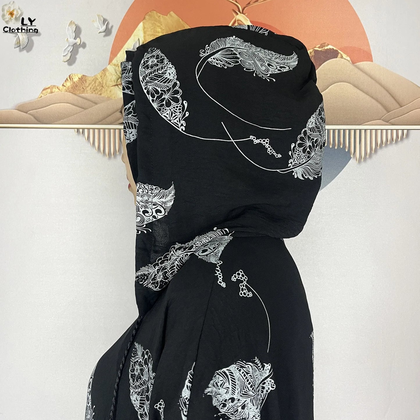 2025Hot Sales New Ramadan Muslim Double Hat Women Abaya Prayer Garment Islam Turkey Arabic Femme Abaya Prayer Kaftan Loose Robes.