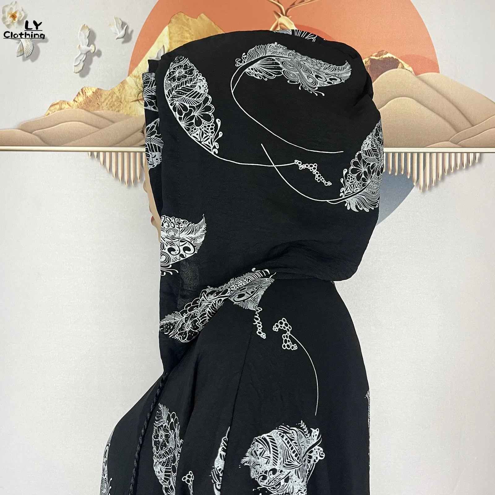 2025Hot Sales New Ramadan Muslim Double Hat Women Abaya Prayer Garment Islam Turkey Arabic Femme Abaya Prayer Kaftan Loose Robes.