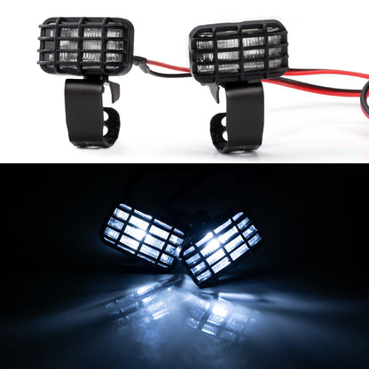 AXSPEED 1Set LED Lights Headlights Spotlight for TRX-4 TRX-6 Axial SCX10 90046 Wraith 1/10 RC Car Decoration Parts Accessories