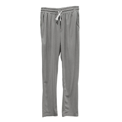 Sommer neue europäische und amerikanische Handel große Herren einfarbig Set mit Kragen, Kurzarm, Reiß verschluss Hosen Set, 2 Stück