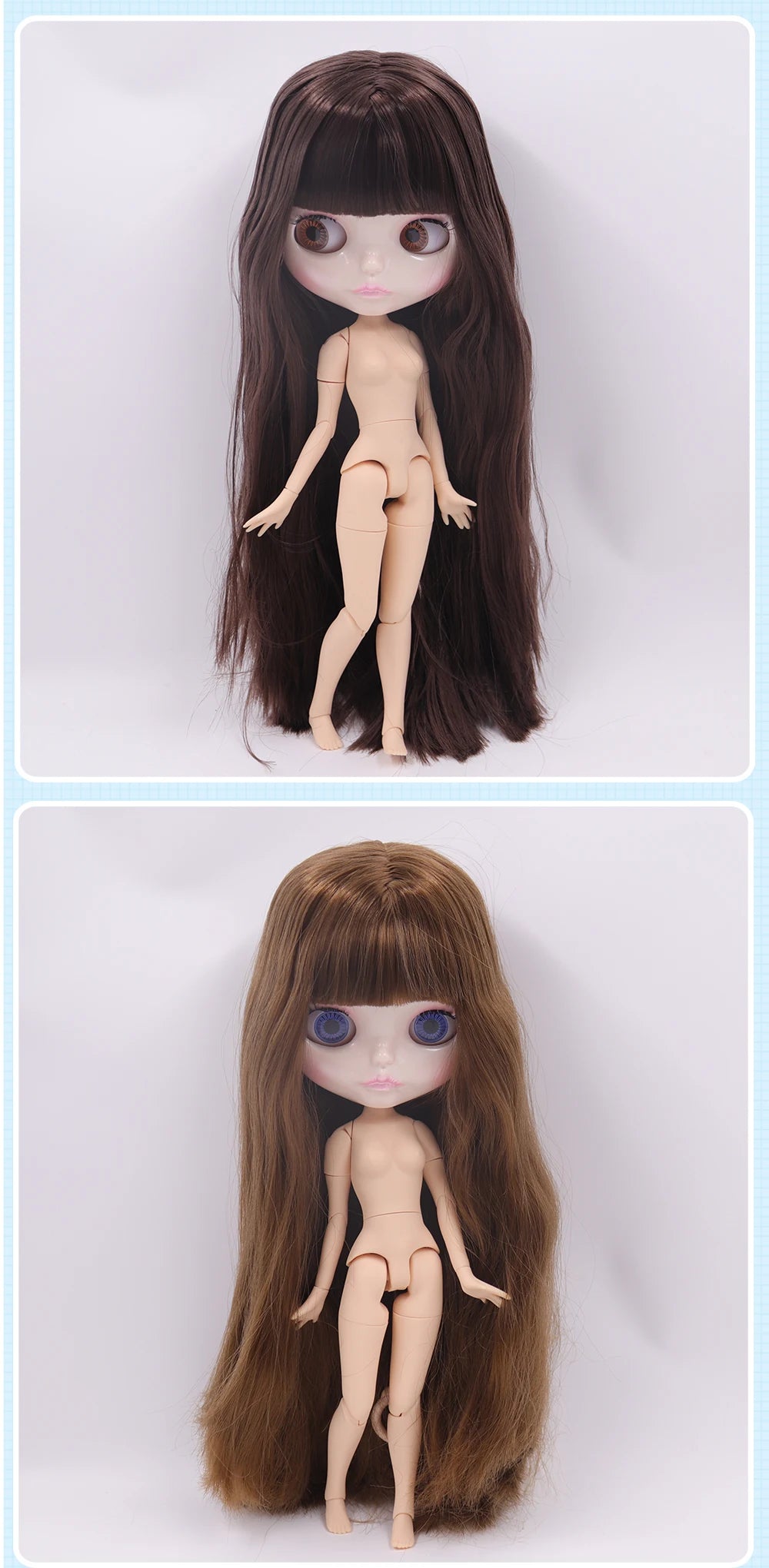 ICY DBS Blyth Doll 1/6 Joint Body 30CM BJD toys Natural shiny face with extra hands AB DIY Fashion Dolls girl gift.