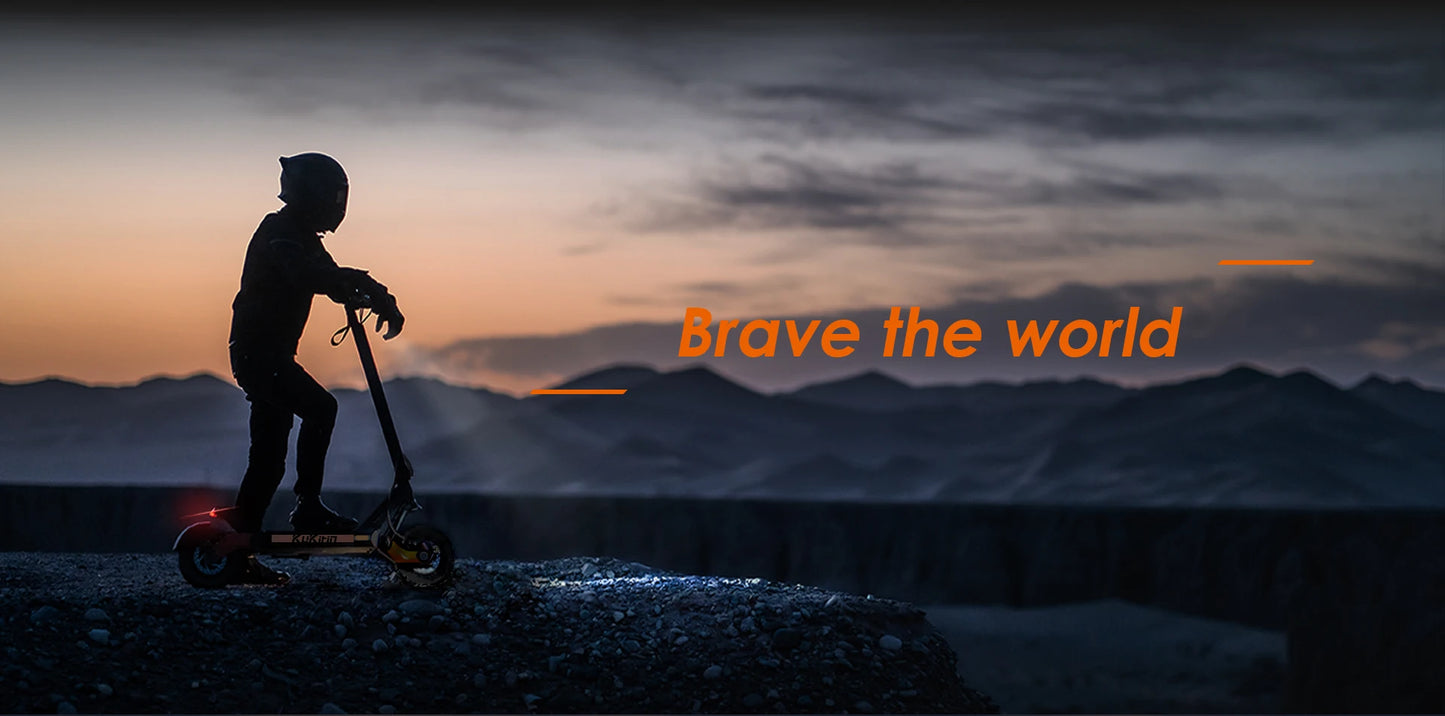 Kukirin G3 Adult Foldable Electric Scooter Powerful Wheels 1200W 52V18AH Electric Scooter.