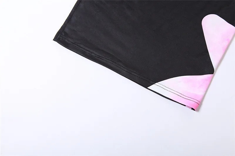 Gedruckt Spaghetti Hot Backless Maxi Kleid Frauen Mode Schlank Elegante Kontrast Patchwork Halter Kleider Herbst Lange DressZ