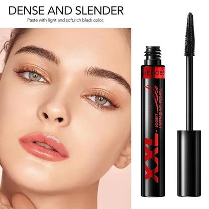 3D Mascara Waterproof Extra Volume Long -lasting Hyper-Curl Lengthening Eyelash Non-smudging Eyelashes Black Mascara Makeup.