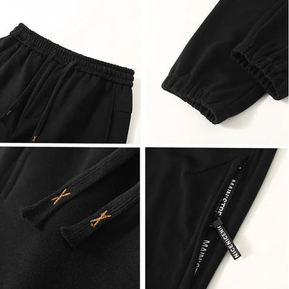 Extra Big Size Men's Pants Elastic Waist Loose Fit Jogger Male Spring Plus Large Sweatpant Fat 12XL Baggy Sport Trouser 10XL 9XL.