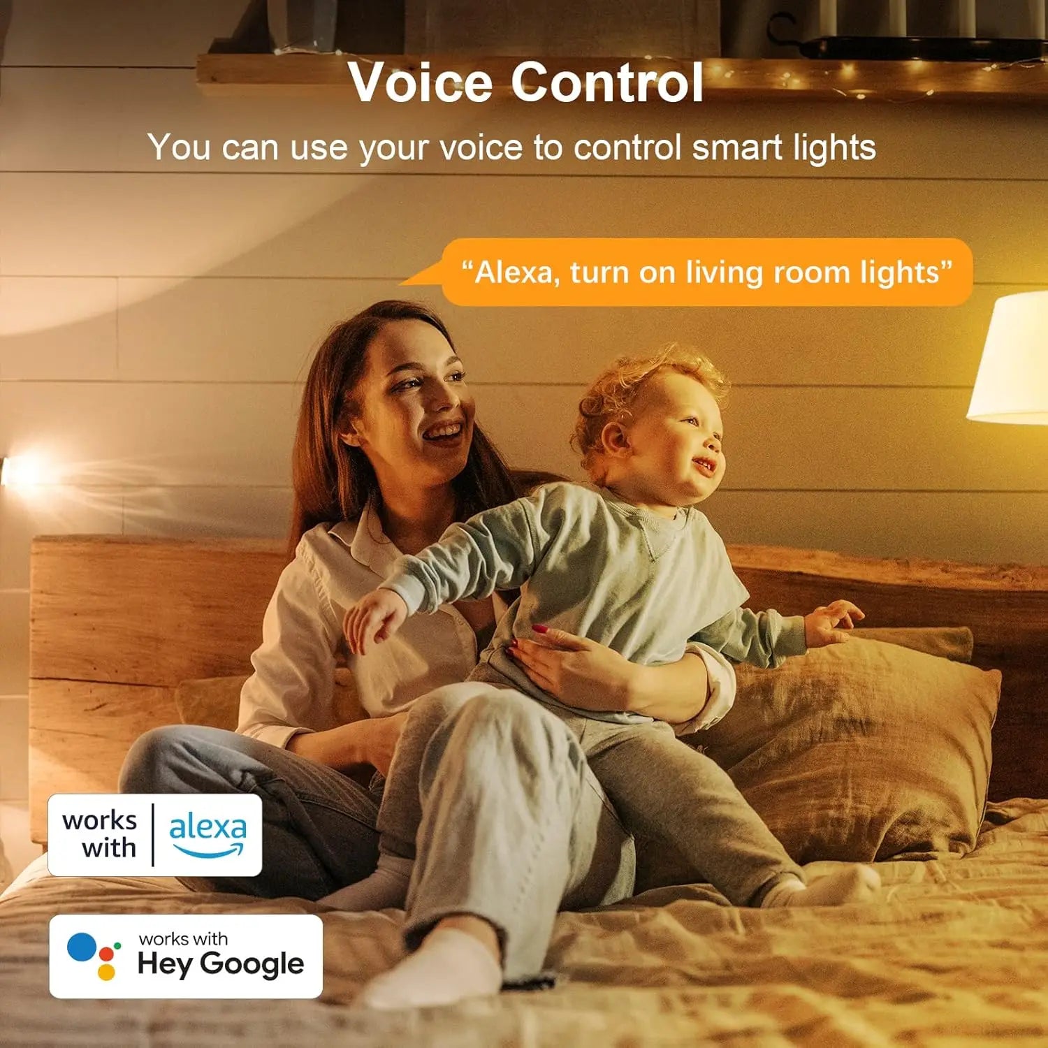 Alexa Wifi Smart Filament Glühbirnen, kompatibel mit Alexa/Google Home, Sprachsteuerung, APP-Steuerung.