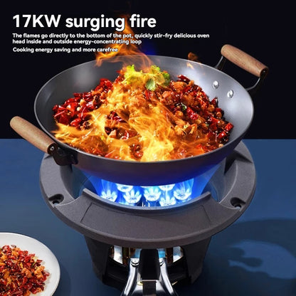Low-pressure Fierce Fire Stove Single Commercial Gas Stove with Flameout Protection Liquefied Gas Stove Low-pressure.
