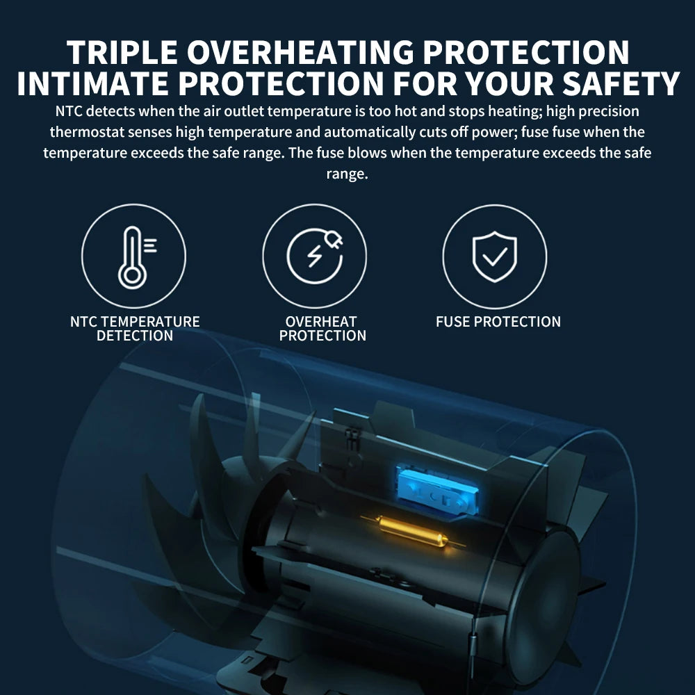 XIAOMI MIJIA H500 Water Ion Hair Dryer Professional Blow Hair Dryer Negative Ionic Blower Electric Dryer Diffuser Quick Dry Hair