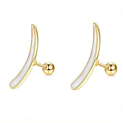 2Pcs 16G Stainless Steel Screw Back Stud Earrings for Women,Cubic Zerconia Cartilage Conch Helix Ear Piercing Jewelry.