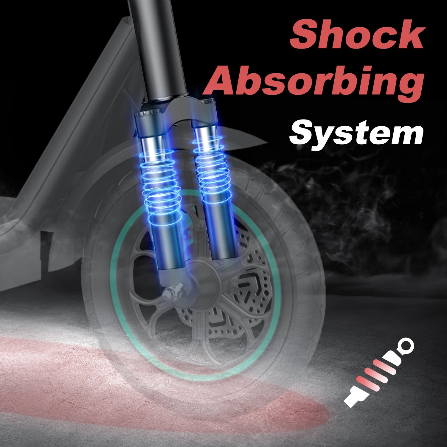 Bogist-M5 Pro Electric Scooter with Storage Basket, Inflatable Wheels, Front Shock Absorber, 500W, 48V, 15Ah, 12 Inch E-Scooter.