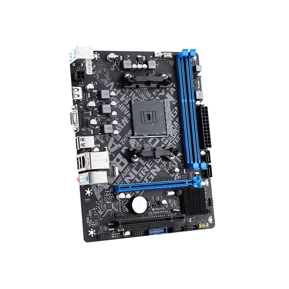 SOYO A88M Motherboard set with A8-7650K CPU DDR3 16G [8GB*2] Computer components Game Mainboard SATA3 AMD CPU FM2+/FM2 Processor.