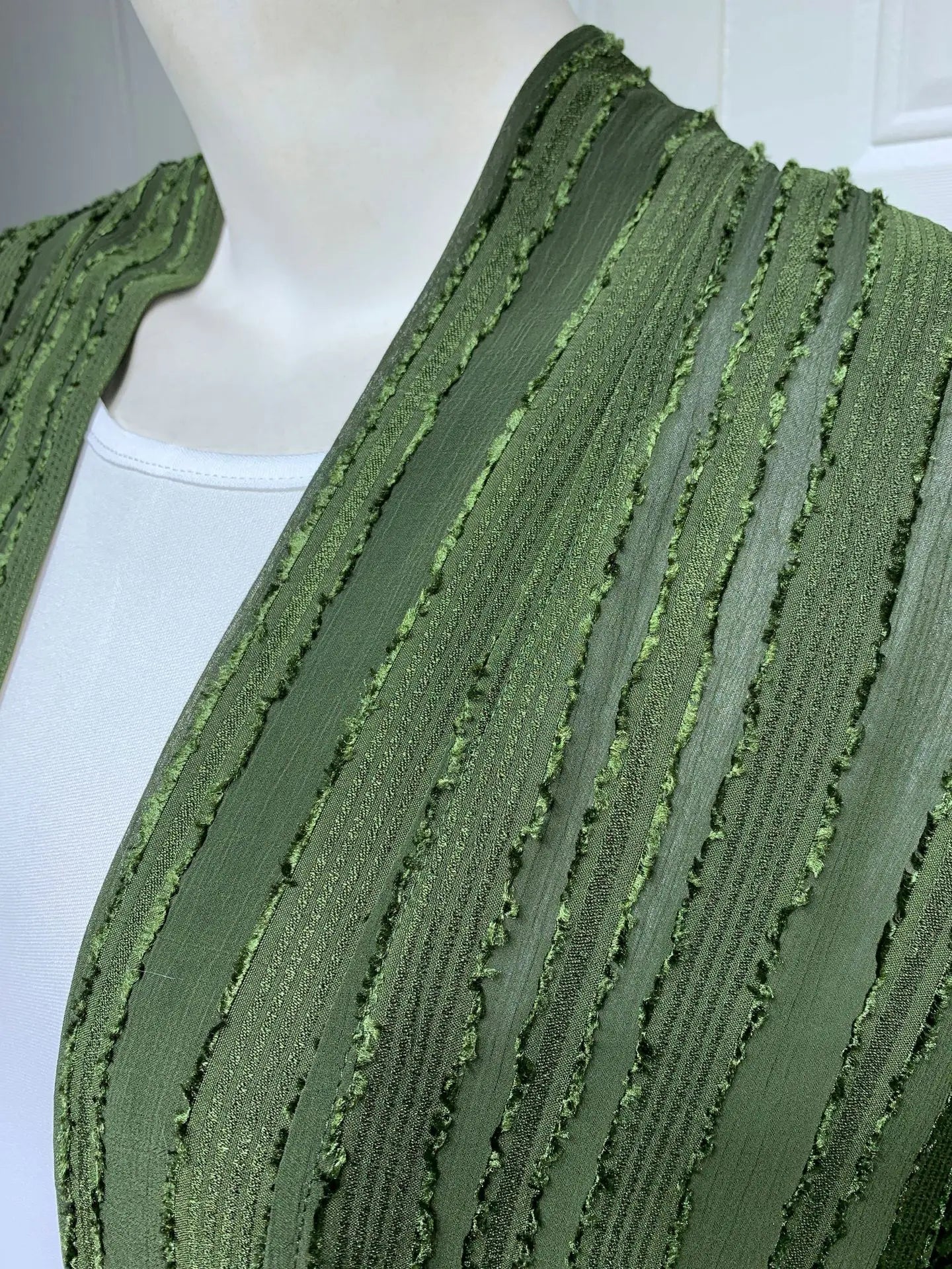 2024 New Fashion Muslim Kimono Abaya Solid Striped Retro Ethnic Cardigan Robe Dubai Middle Eastern Saudi Arabia Eid Clothes