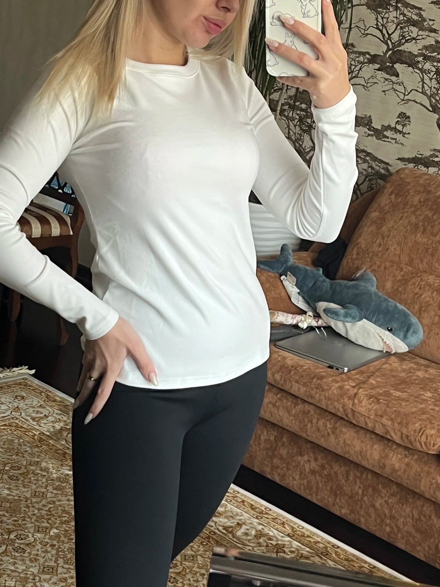 Winter Frauen Pullover T Shirt Frauen Oversize T-Shirt Frau Kleidung Weibliche T Tops Pullover Langarm Rohr Gestrickte T-shirt Top