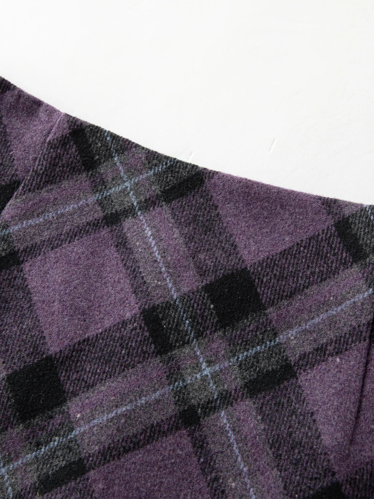 FSLE Autumn Party Skirt High Waist Retro Plaid Knit WoolShort Skirt For Women 2025 Fall Winter New Arrival Y2K Mini A-line Skirt