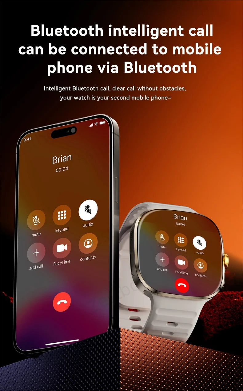 New M99 5G Cellular Version Smartwatch 2.4inch Amoled Larger Screen Android Smart Watch With Rotary Camera Sim Card Slot WIFI.