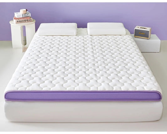 Schwammmatratze, elastisches Kissen, Zuhause, doppelt faltbar, Memory-Schaum, Latex, Tatami-Matte, Studentenwohnheim, Einzel-Schlafmatratzen