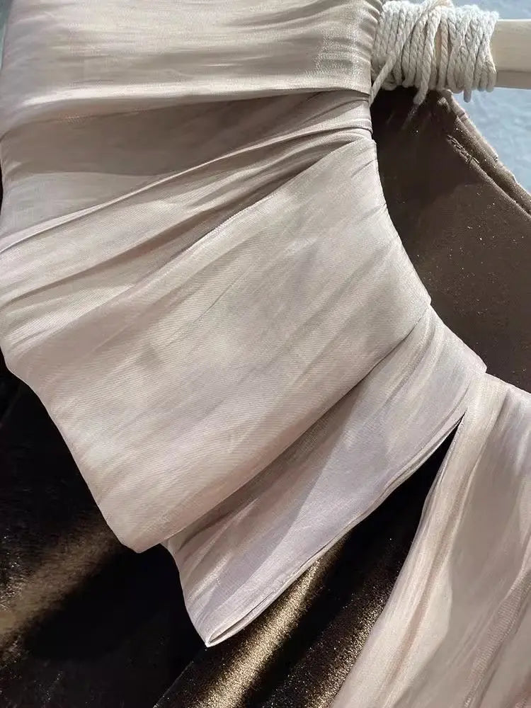 Autumn Korean Patchwork Solid Color Peter Pan Collar T-Shirts Female Temperament Ruffles T-Shirts Women Clothing All-match Tops.